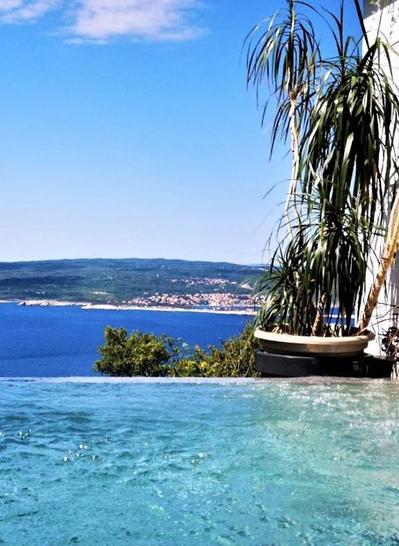 Art Gallery House With A Small Relaxing Pool Crikvenica Exteriör bild